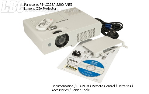 Panasonic PT-LX22EA 2200 ANSI Lumens XGA Projector